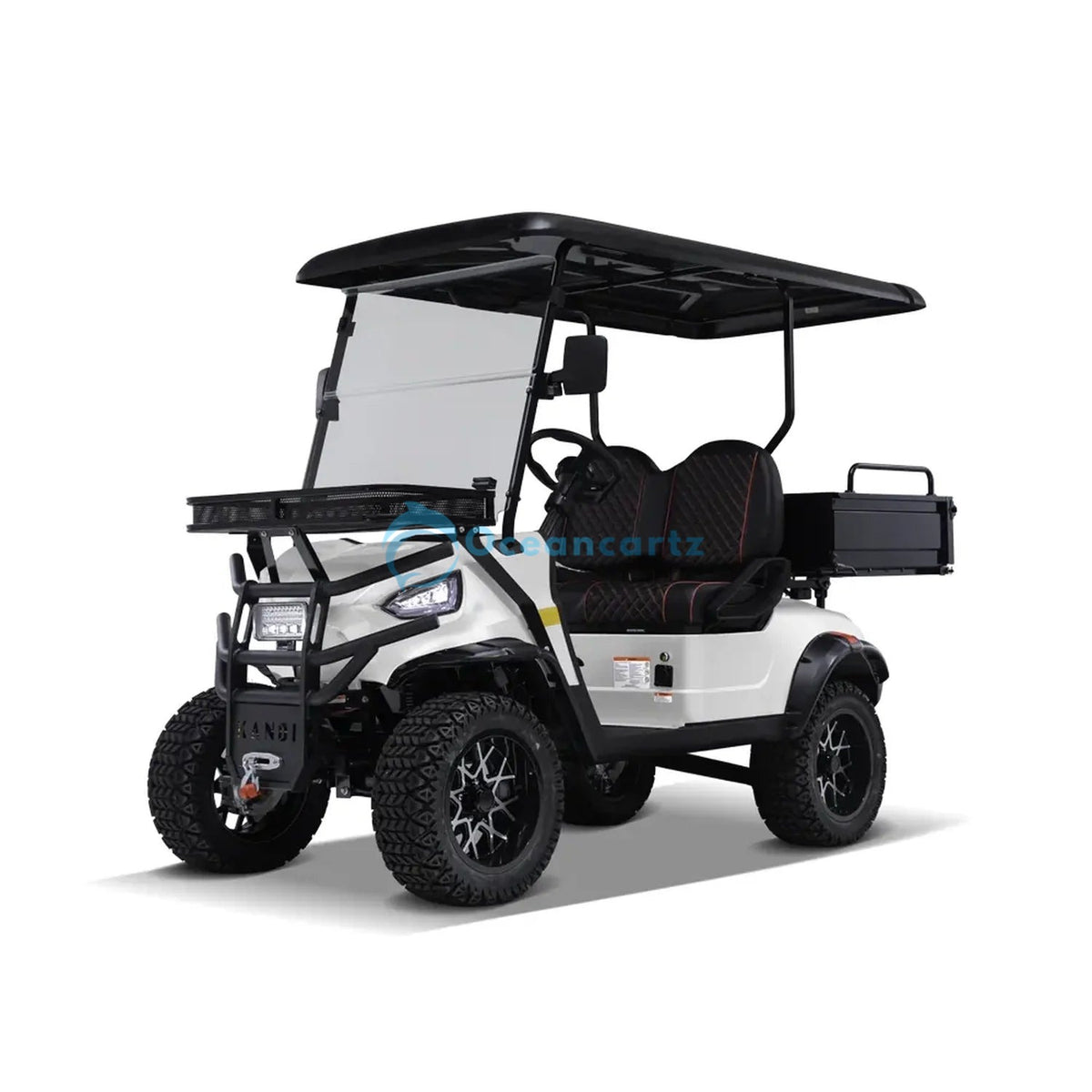 Oceancartz 2-Passenger Electric Utility Golf Cart with 5000W AC Motor, 48V 108Ah Lithium Battery, and 227kg Capacity Dump Bed - Utility Golf Carts - 2 Seater - Photo 8 | Oceancartz