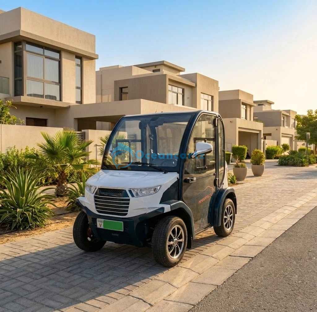 Buy Oceancartz 2-Seater Electric Golf Cart with Air Conditioning and 3.7kW AC Motor - Air Conditioned Golf Carts - 2 Seater at Oceancartz