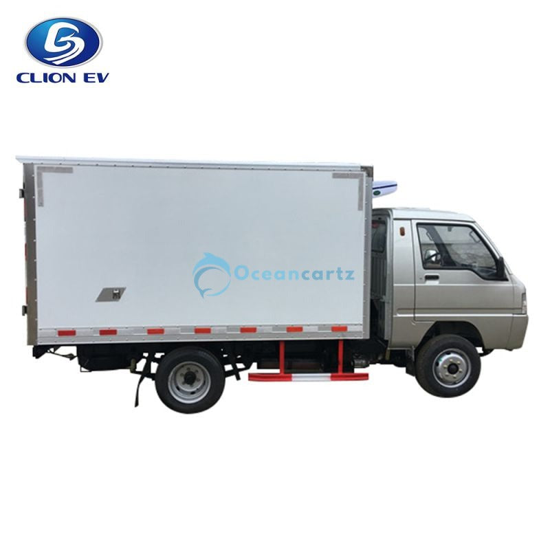 Oceancartz 2-Seater Electric Utility Golf Cart with 1500kg Capacity Refrigerated Cargo Box and 72V 5.0kW AC Motor - Pickup Trucks - 2 Seater | Oceancartz