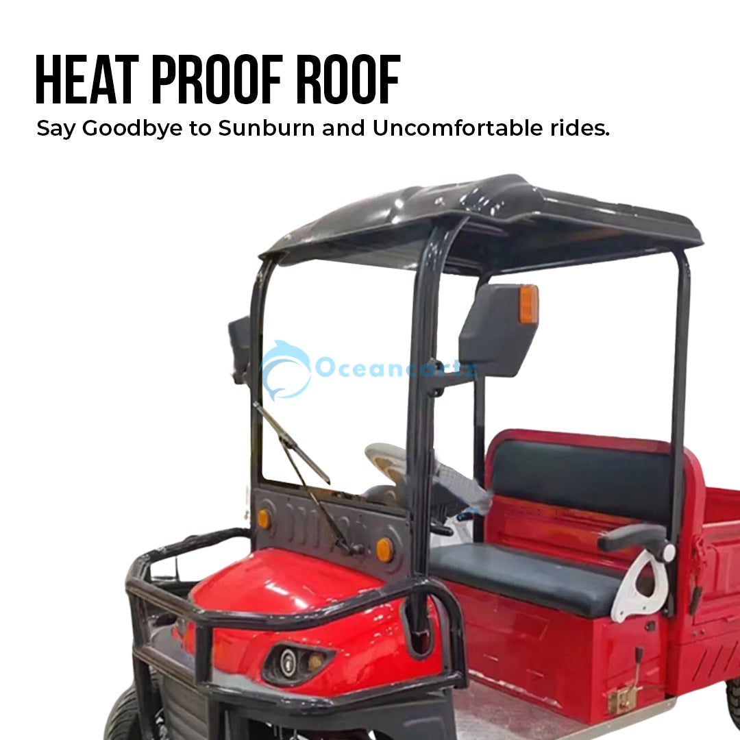 Oceancartz 2-Seater Electric Utility Golf Cart with 1500W Motor and Extended Rear Cargo Box - Utility Golf Carts - 2 Seater - Photo 15 | Oceancartz