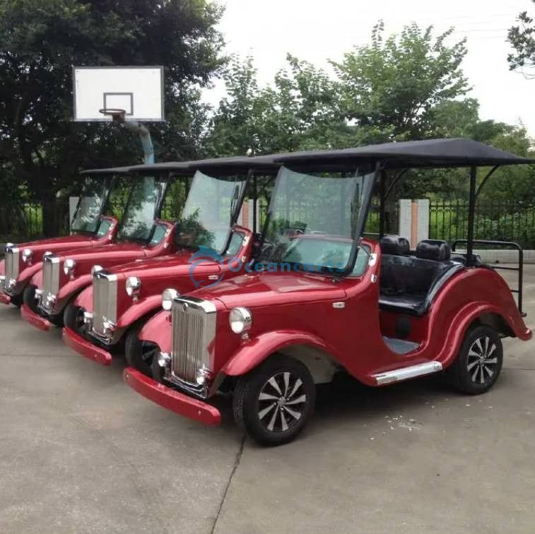 Oceancartz 4-Seater 48V Classic Style Electric Golf Cart with 100km Range - Classic Golf Carts - 2+2 Seater - Photo 5 | Oceancartz