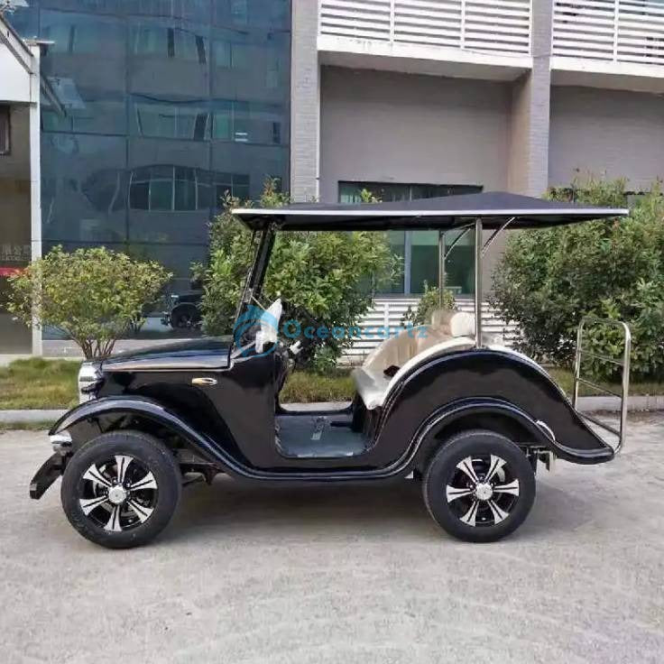 Buy Oceancartz 4-Seater 48V Classic Style Electric Golf Cart with 100km Range - Classic Golf Carts - 2+2 Seater at Oceancartz