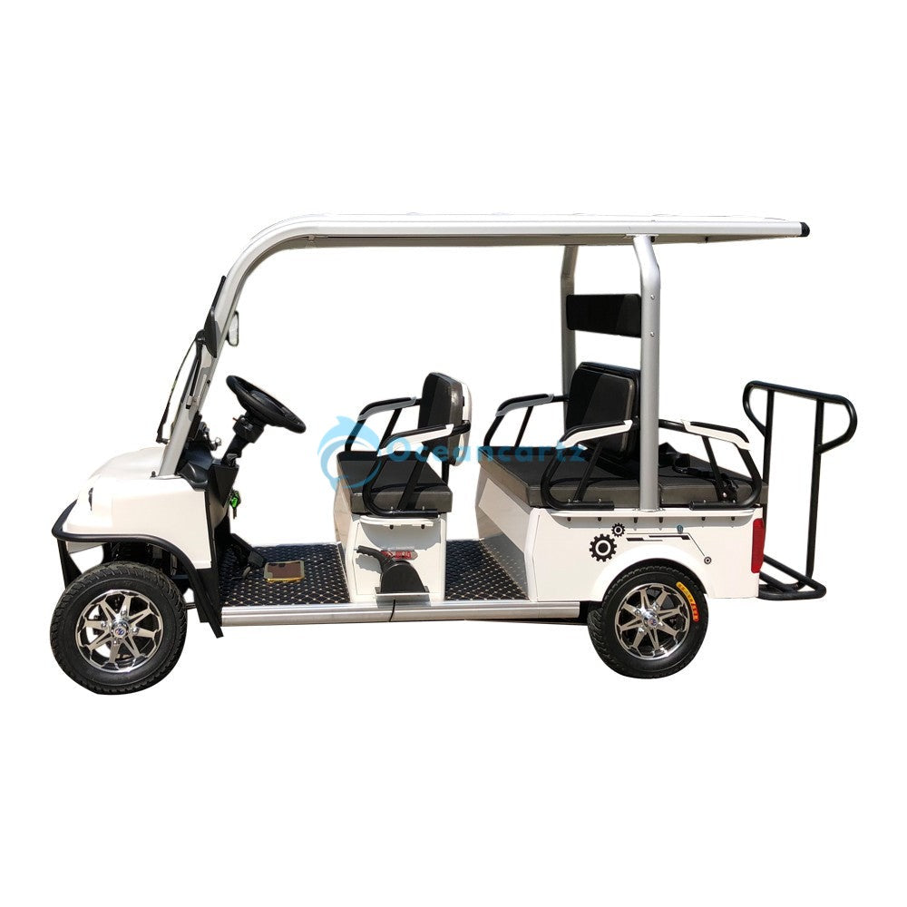 Oceancartz 4-Seater 60V On-Road Electric Golf Cart with 1200W Motor and Regenerative Braking - Normal Golf Carts - 4 Seater - Photo 8 | Oceancartz