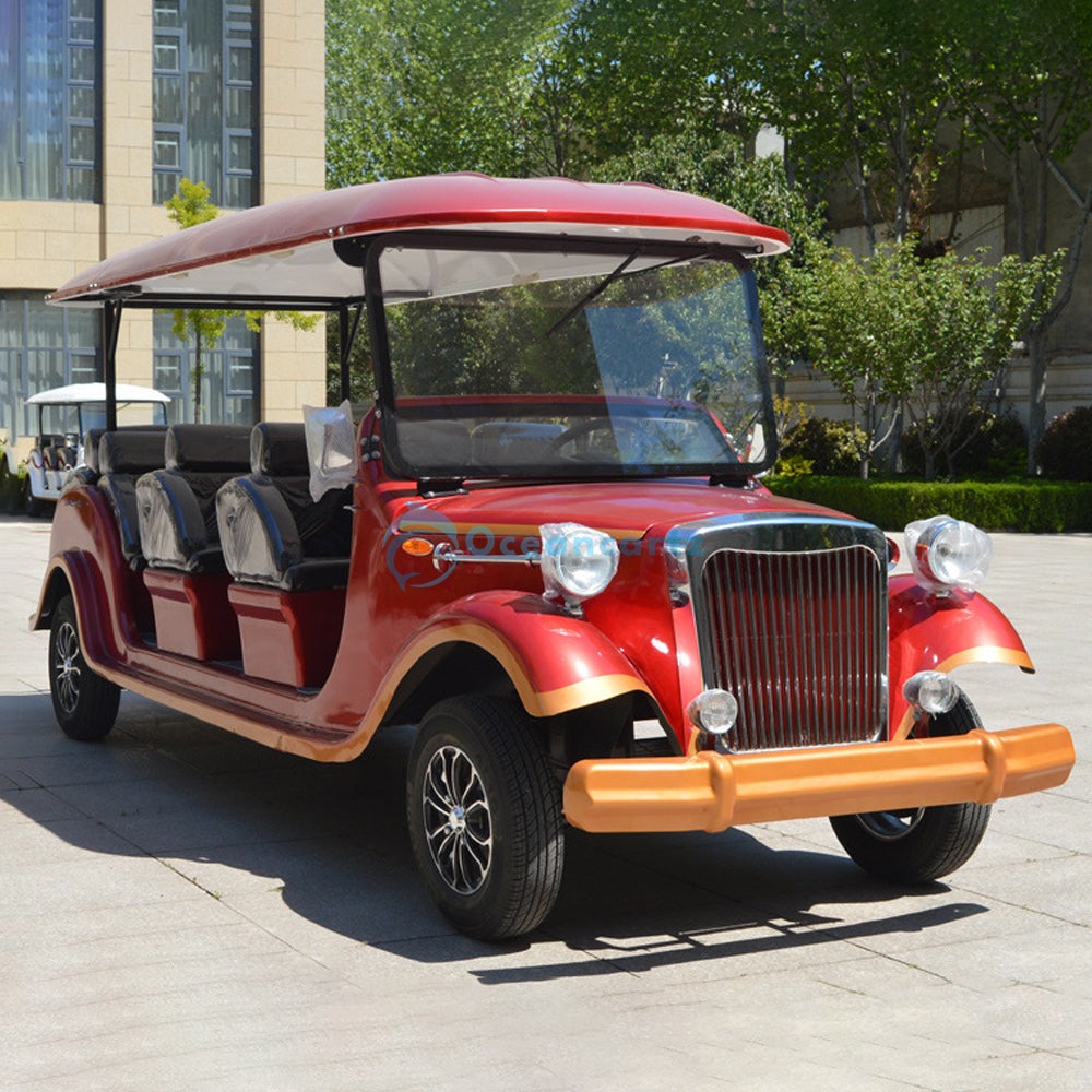 Oceancartz 6-Passenger Classic Style Electric Golf Cart with 5kW AC Motor and 3700mm Wheelbase - Classic Golf Carts - 6 Seater - Photo 4 | Oceancartz