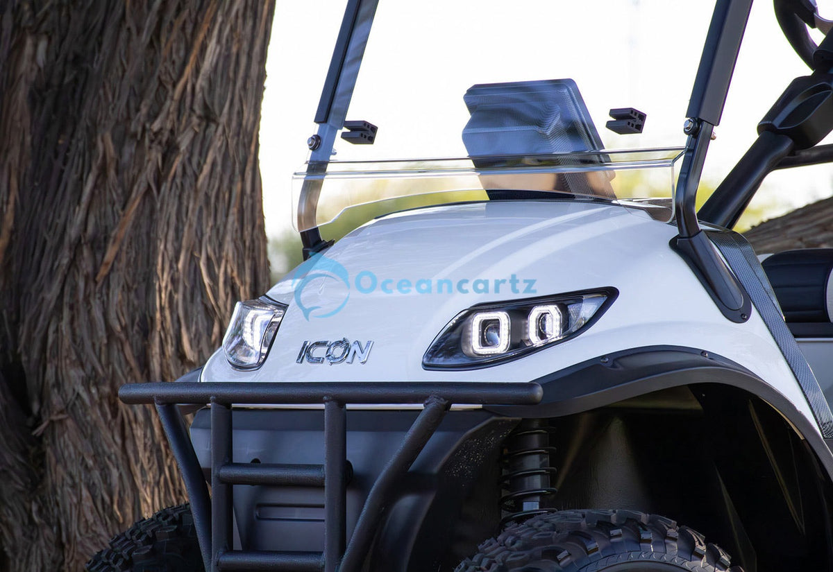 Oceancartz 6-Passenger Lifted Off-Road Electric Golf Cart with 51V 5kW Motor and 41cm Ground Clearance - Normal Golf Carts - 4+2 Seater - Photo 5 | Oceancartz
