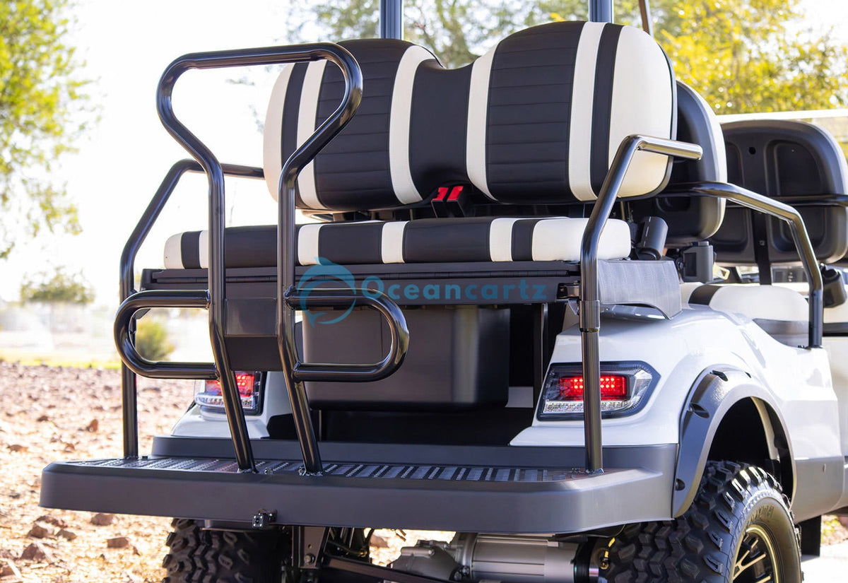 Oceancartz 6-Passenger Lifted Off-Road Electric Golf Cart with 51V 5kW Motor and 41cm Ground Clearance - Normal Golf Carts - 4+2 Seater - Photo 7 | Oceancartz