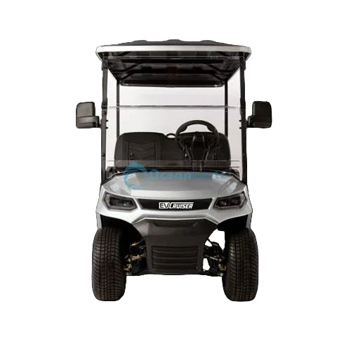 Oceancartz 6-Seater (4+2) Commercial On-Road Golf Cart, 48V 5kW AC Motor, Sealed Maintenance-Free AGM Battery, 90km Range, 10-Inch Aluminum Wheels - Normal Golf Carts - 6 Seater | Oceancartz