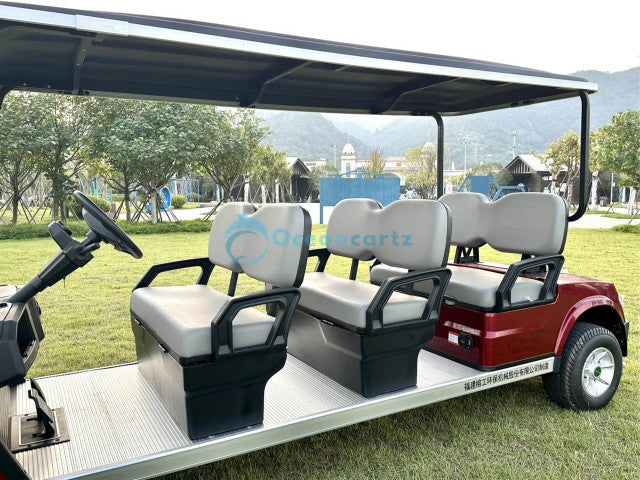 Oceancartz 6-Seater 48V 5kW AC Electric Forward-Facing On-Road Golf Cart with 80km Range - Normal Golf Carts - 6 Seater - Photo 4 | Oceancartz