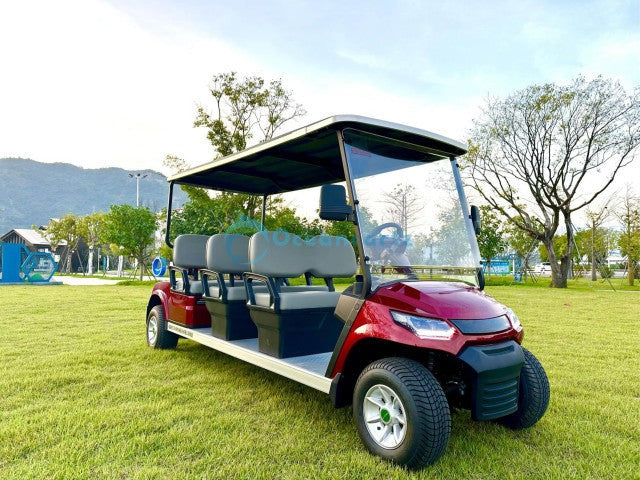 Oceancartz 6-Seater 48V 5kW AC Electric Forward-Facing On-Road Golf Cart with 80km Range - Normal Golf Carts - 6 Seater - Photo 5 | Oceancartz
