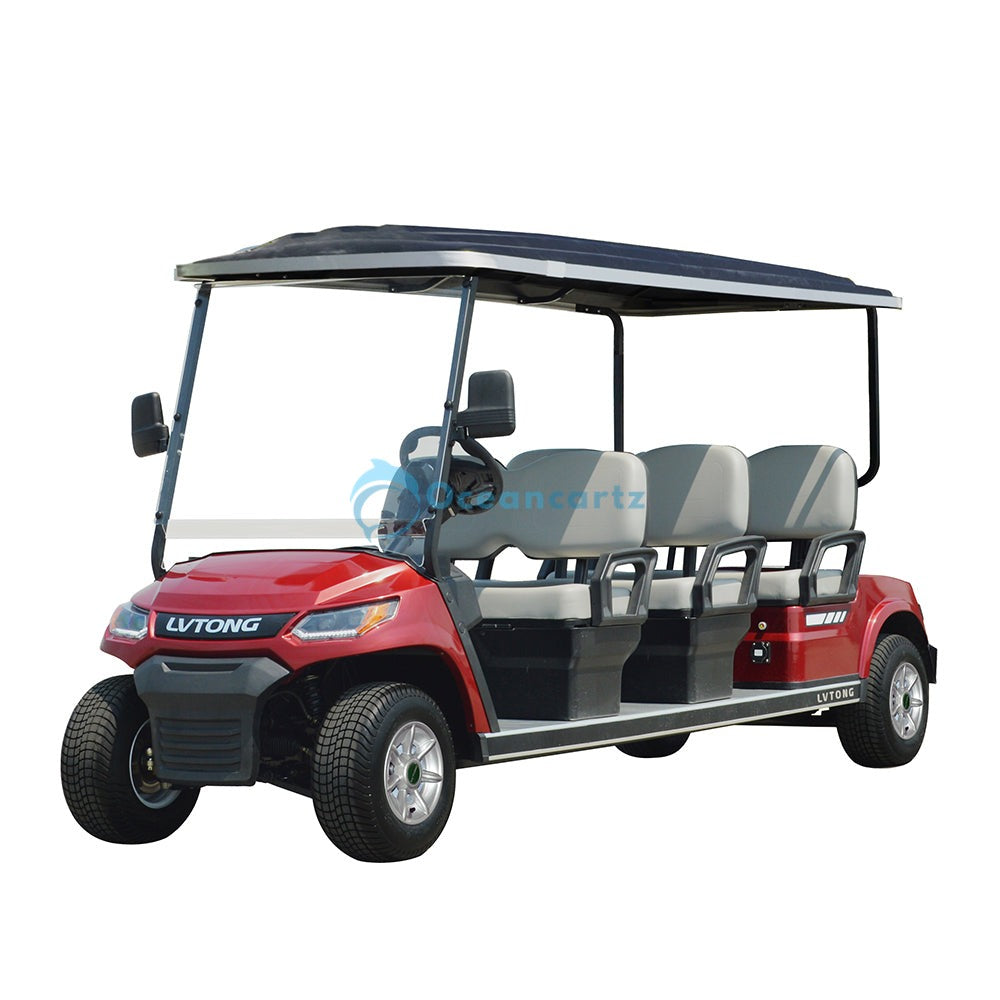 Oceancartz 6-Seater 48V 5kW AC Electric Forward-Facing On-Road Golf Cart with 80km Range - Normal Golf Carts - 6 Seater - Photo 7 | Oceancartz