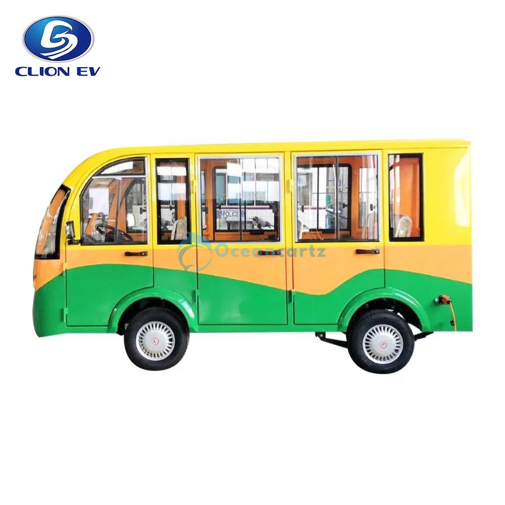 Oceancartz 8-Seater Enclosed 48V Electric Sightseeing Cart with 4kW Motor Golf Cart - Sightseeing Electric Buses - 8 Seater - Photo 4 | Oceancartz