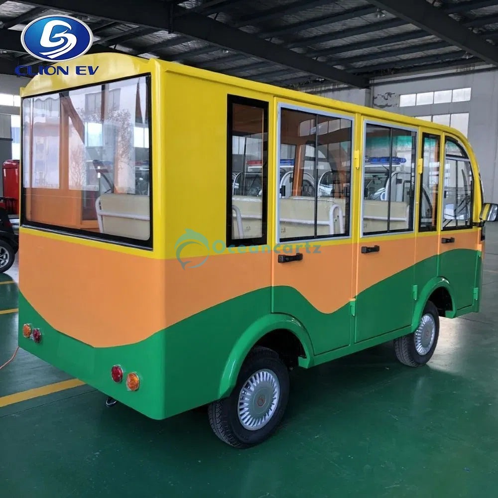 Oceancartz 8-Seater Enclosed 48V Electric Sightseeing Cart with 4kW Motor Golf Cart - Sightseeing Electric Buses - 8 Seater - Photo 5 | Oceancartz