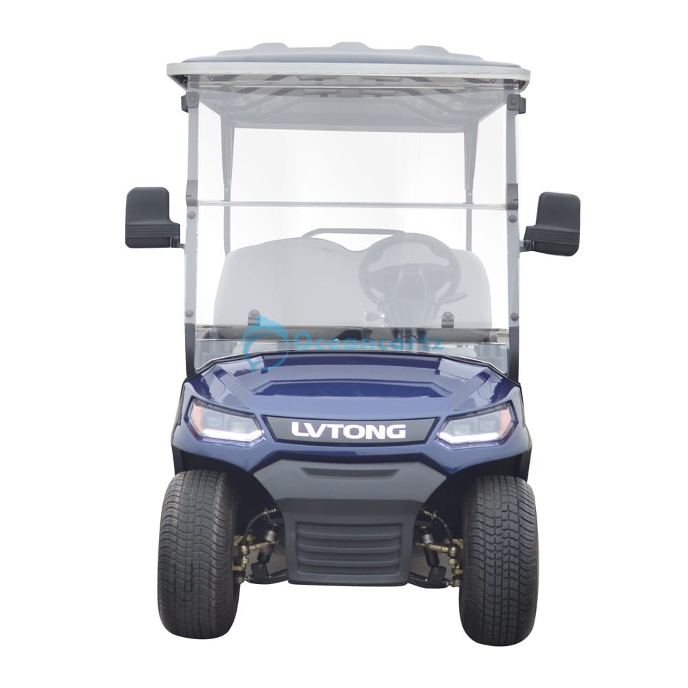 Oceancartz 8-Seater Forward-Facing On-Road Golf Cart Shuttle, 48V 5kW AC Motor, Maintenance-Free AGM Battery, 80km Range, 10-Inch Wheels - Normal Golf Carts - 8 Seater - Photo 5 | Oceancartz