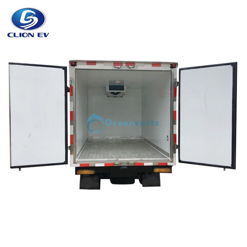 Oceancartz Electric Refrigerated Utility Cart with 1500kg Payload and 72V 200Ah Battery Golf Cart - Pickup Trucks - 2 Seater - Close Up | Oceancartz