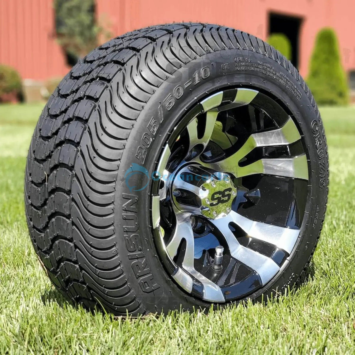 Buy Oceancartz Golf Cart Tire 205/50-10 With 10-Inch Wheel Assembly - Golf Cart Tire at Oceancartz
