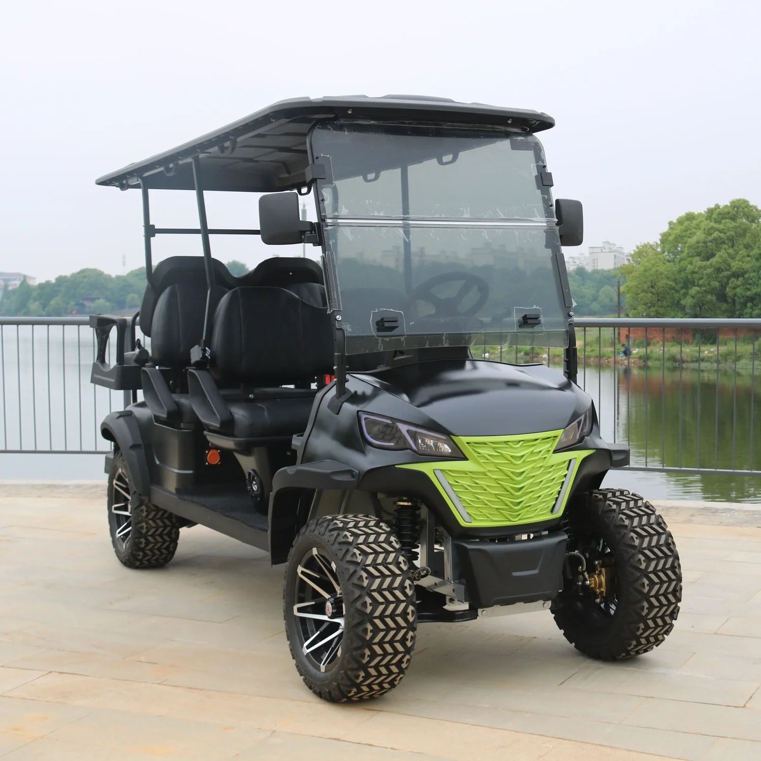 6-Seater Off-Road Electric Golf Cart with Lithium Battery